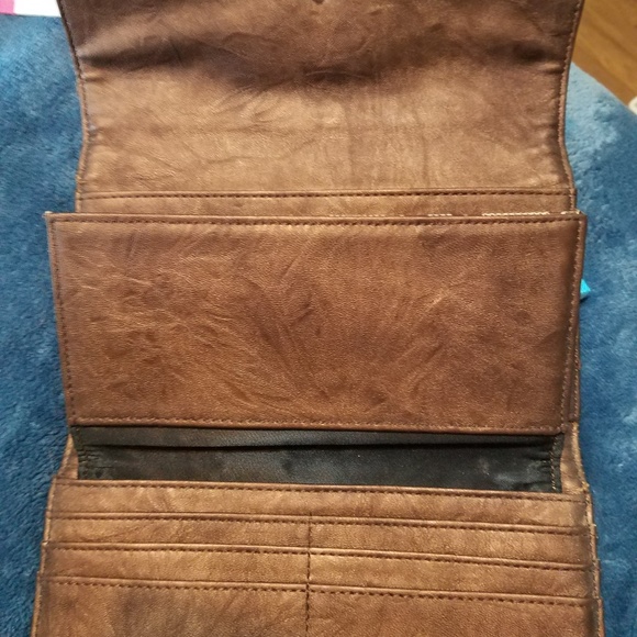 Shoulder handbag with matching wallet - Picture 3 of 4